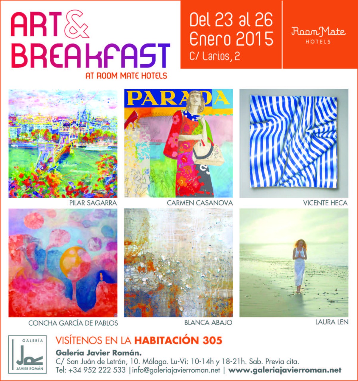 Art and Breakfast. Room Mate Hotel. Málaga