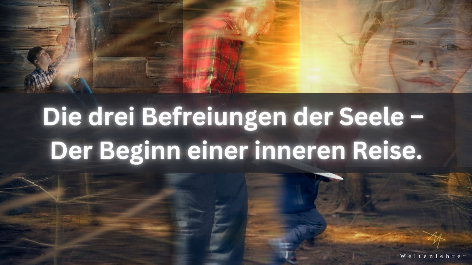 Die drei Befreiungen der Seele!