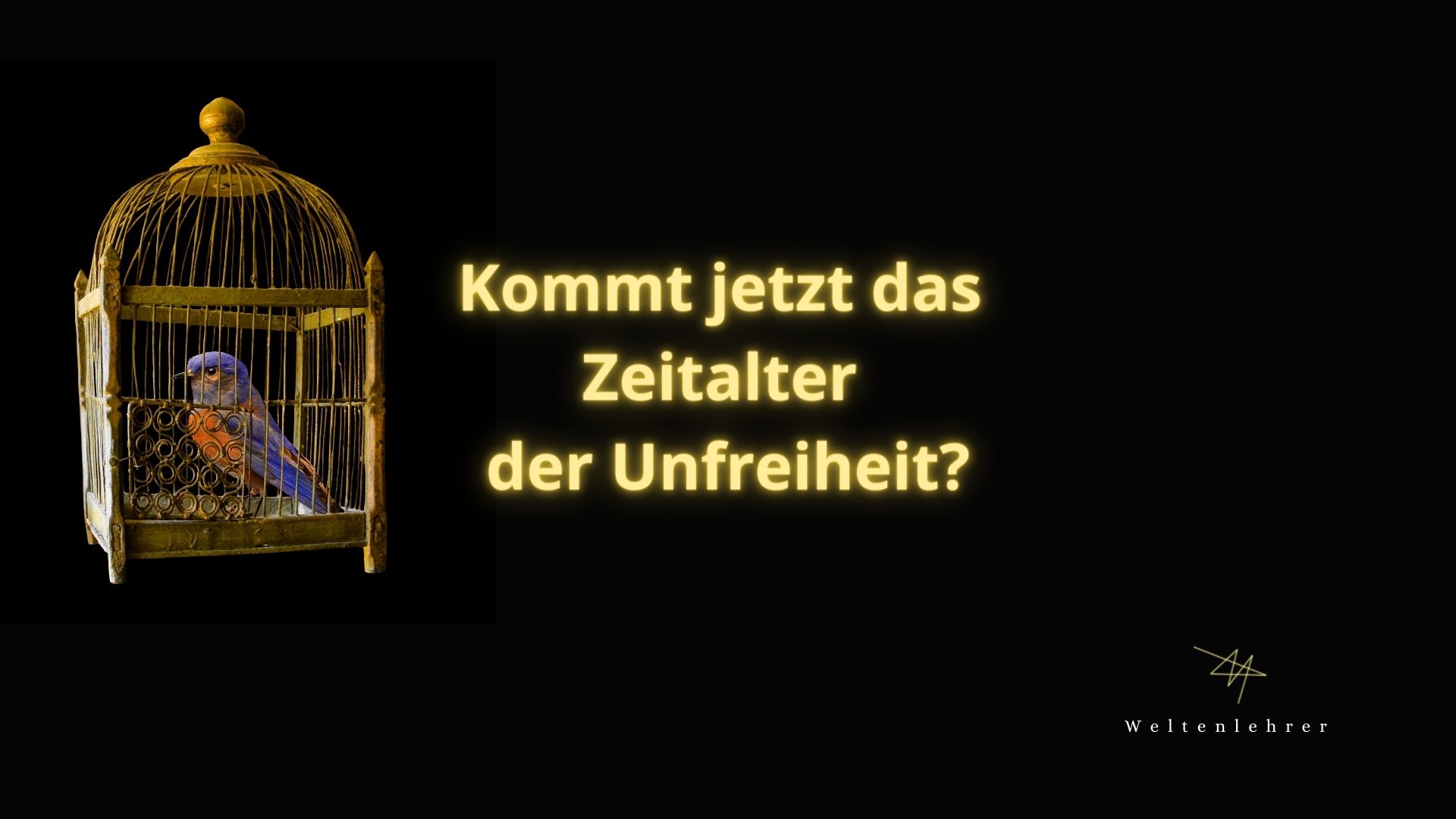 Kommt jetzt das Zeitalter der Unfreiheit?