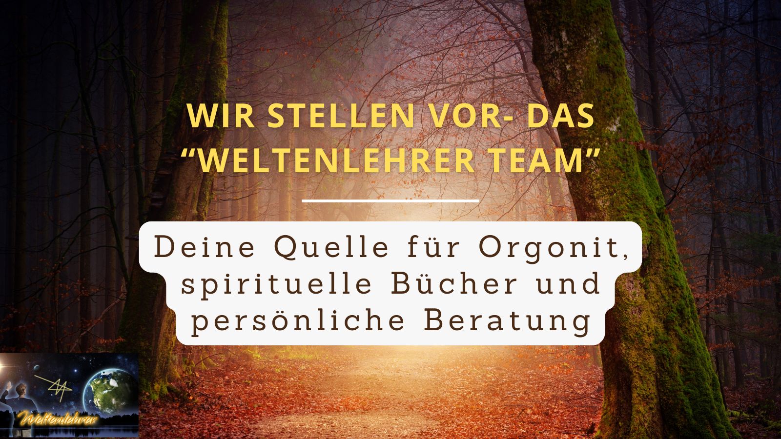 Wir stellen vor: - Das "Weltenlehrer Team"