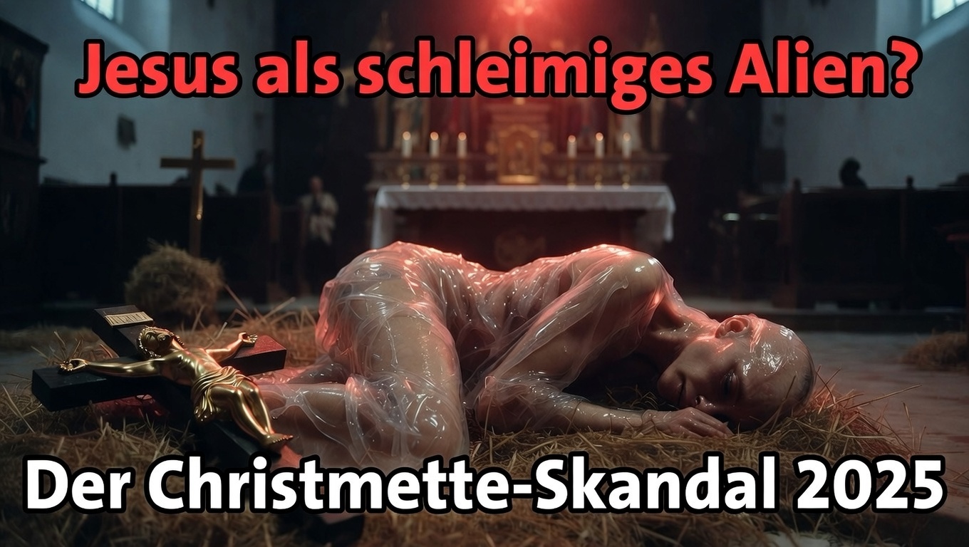 Wie die Kirche Jesus zum schleimigen Alien machen!