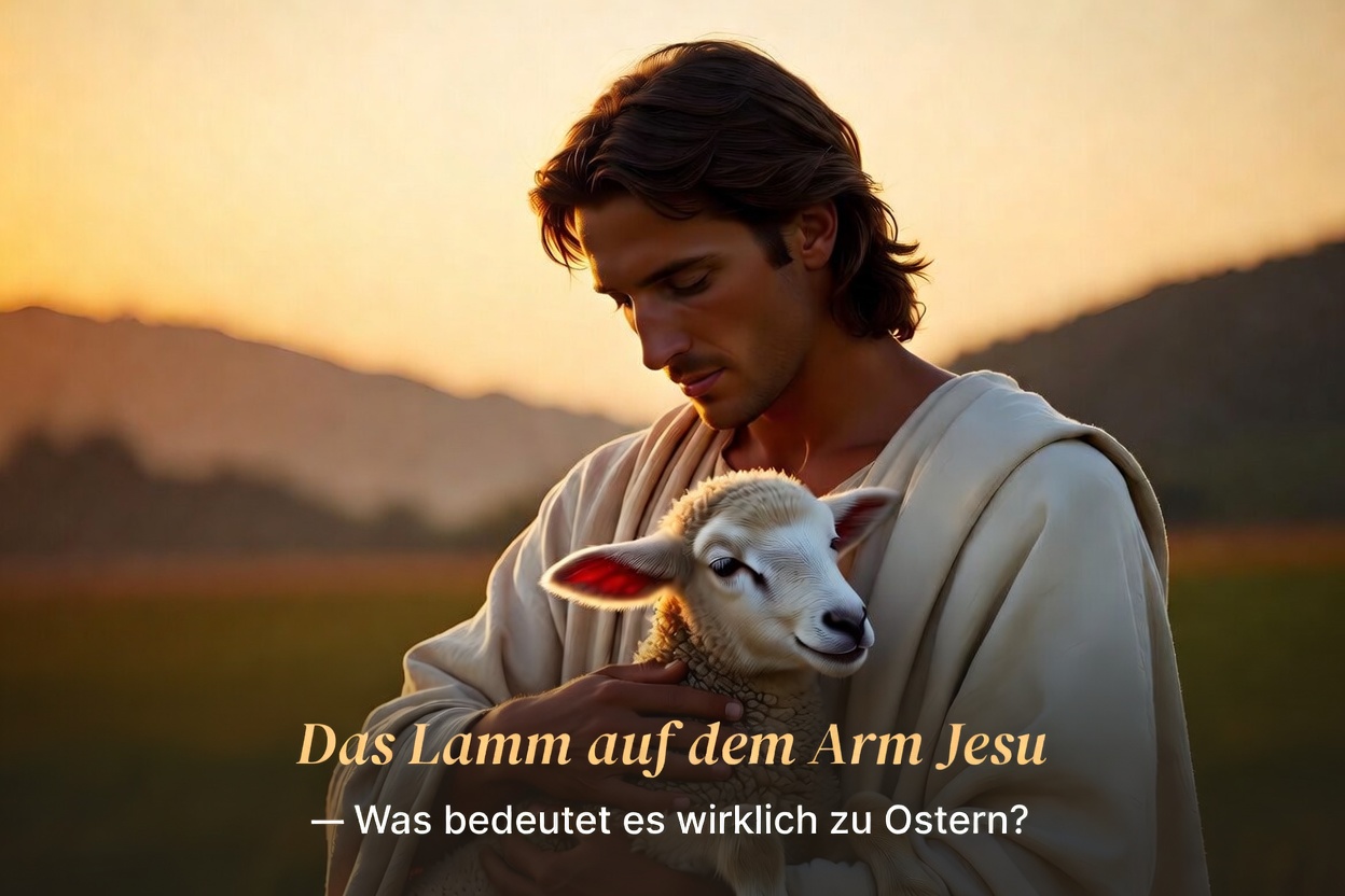 Das Lamm auf dem Arm Jesu – Was bedeutet es wirklich zu Ostern
