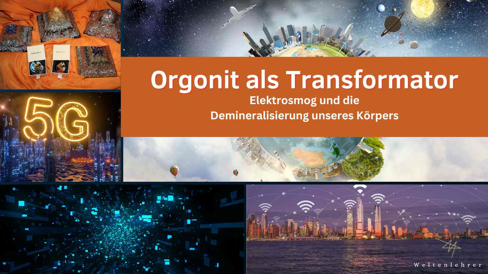 Elektrosmog und die Demineralisierung unseres Körpers / Orgonit als intelligenter Transformator!