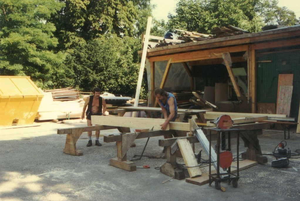 80´er: ABM-Zimmererprojekt