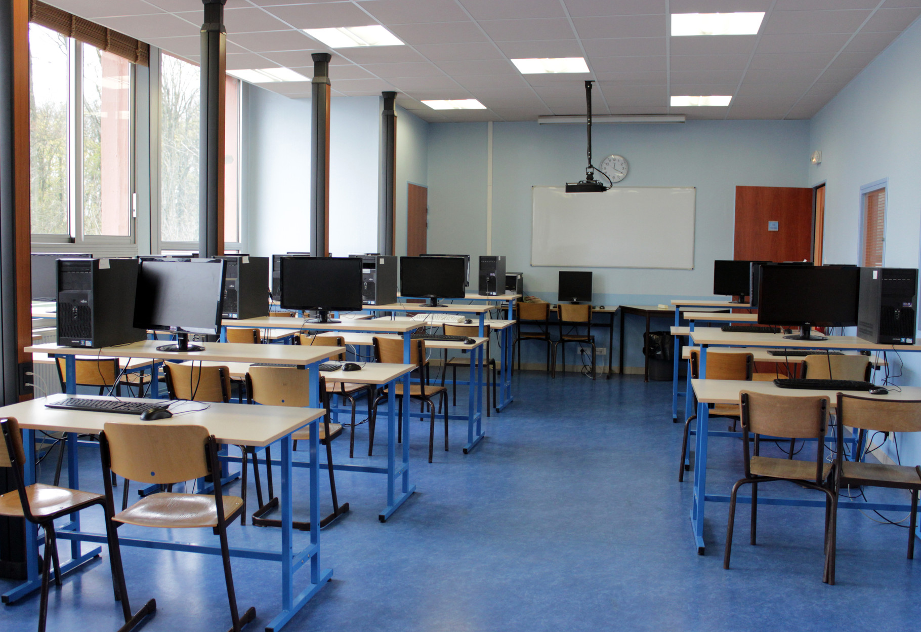 La  salle informatique