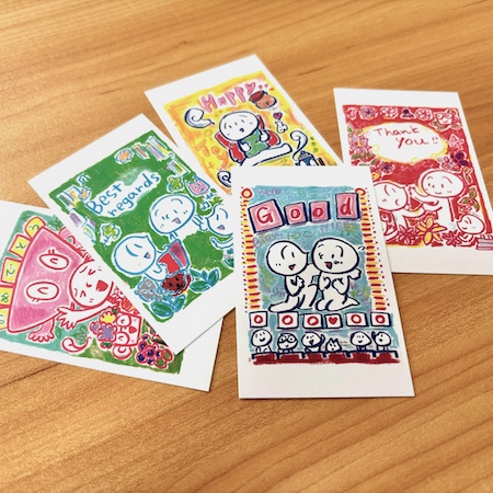 「ブンナちゃんマルシェ」の商品、メッセージカードってどんなもの？