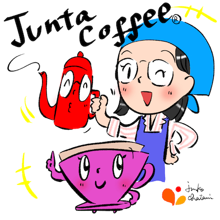 ドリップパック　パッケージイラスト　茶谷順子