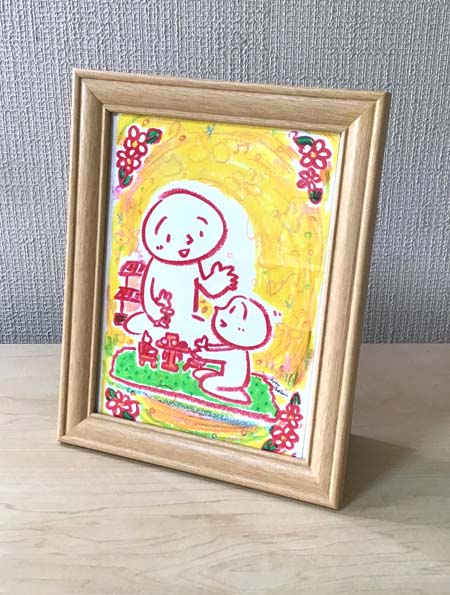 オーダーメイドのイラストで、さりげなく感謝を伝えたい。