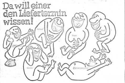 Nicht immer war der Kunde König in der Logistik!