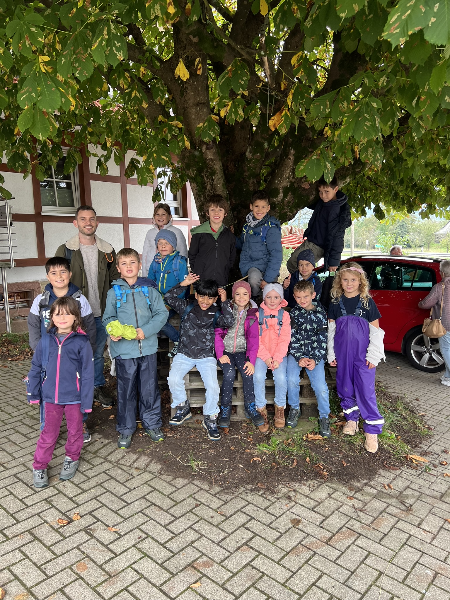 Klasse 2 auf dem Zieglerhof