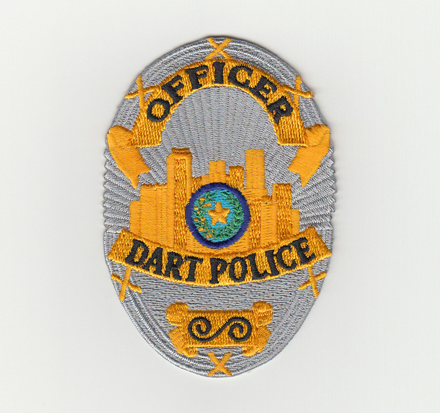 The DART Police department Dallas Area Rapid Transit Police (DART
