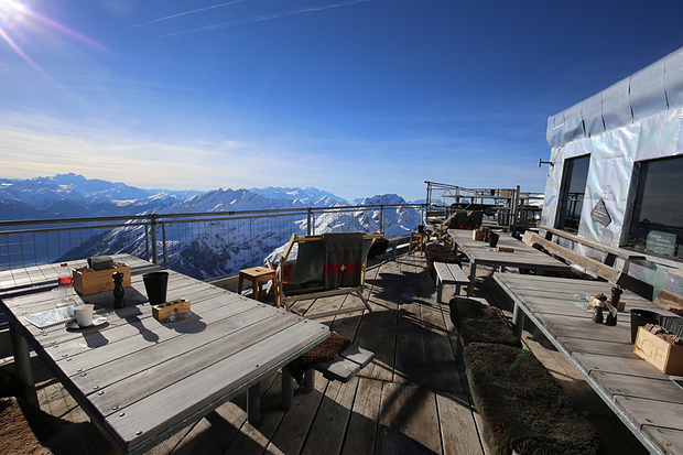 Refuge de l'Espace VS 2860m