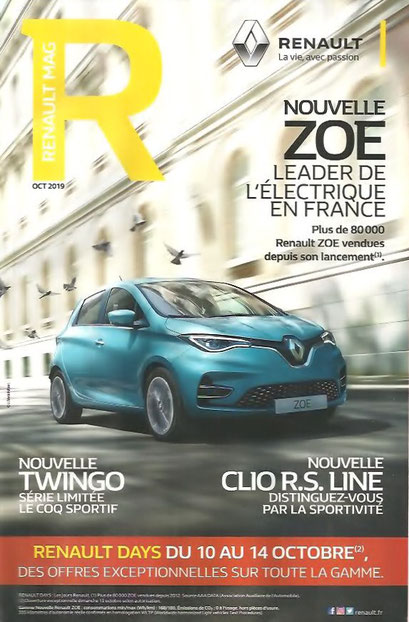 Octobre 2019- Catalogue 16 Pages