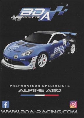 Dépliant 6 Pages - BDA RACING