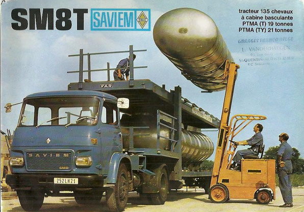 Août 1968- Réf : V651 8.68.106- Dépliant 4 Pages