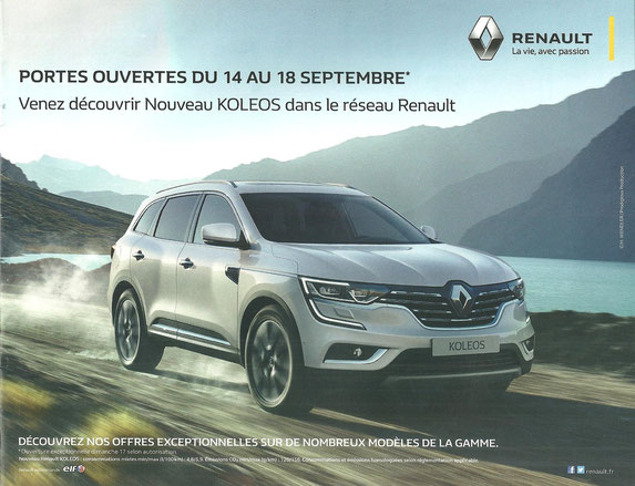 Septembre 2017- Catalogue 20 Pages