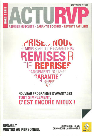 Septembre 2012- Catalogue 24 Pages