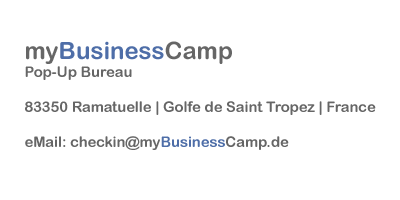 myBusinessCamp - Pop-Up Bureau d'été | 83580 Gassin | Golfe de Saint-Tropez