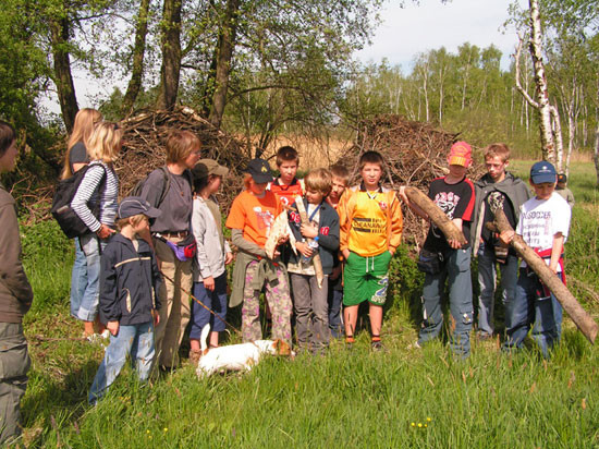 Im NSG „Wölperner Torfwiesen“. Fotos: NABU Plaußig