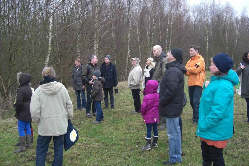 Am Sonntagnachmittag hatte die NABU-Ortsgruppe Plaußig-Portitz zur Stunde der Wintervögel eingeladen. Foto: Mario Vormbaum