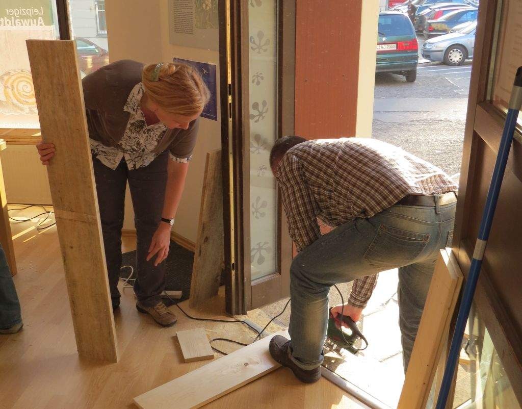 Unterstützt wurden sie dabei vom NABU-Arbeitskreis "Vogelschutz in der Stadt".</p>Foto: René Sievert 