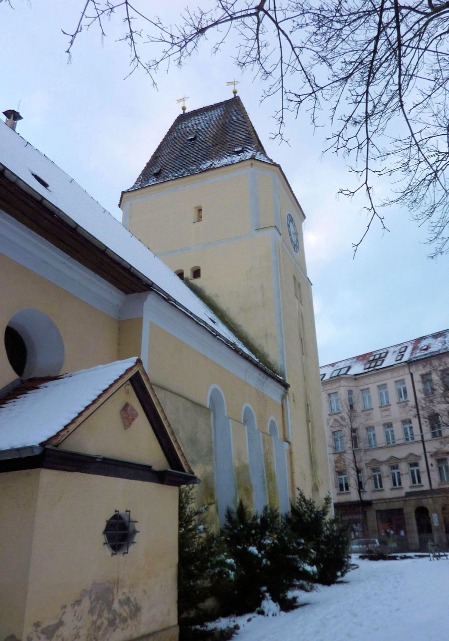 Die Stephanus-Kirche - zukünftig bietet sie unter ihrem Dach Wohnraum für Dohlen. Foto: Karsten Peterlein