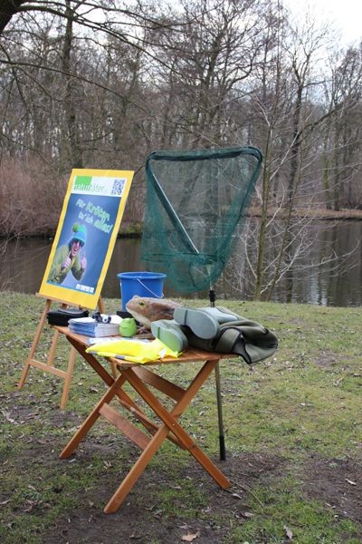 Alle Utensilien für Naturtäter auf einen Blick.<p/>Foto: Ina Ebert