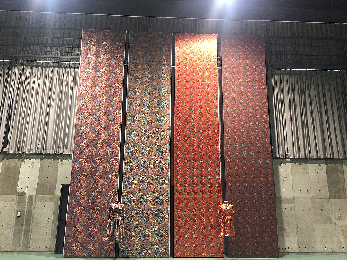 オーダーメイド　プリント　服地