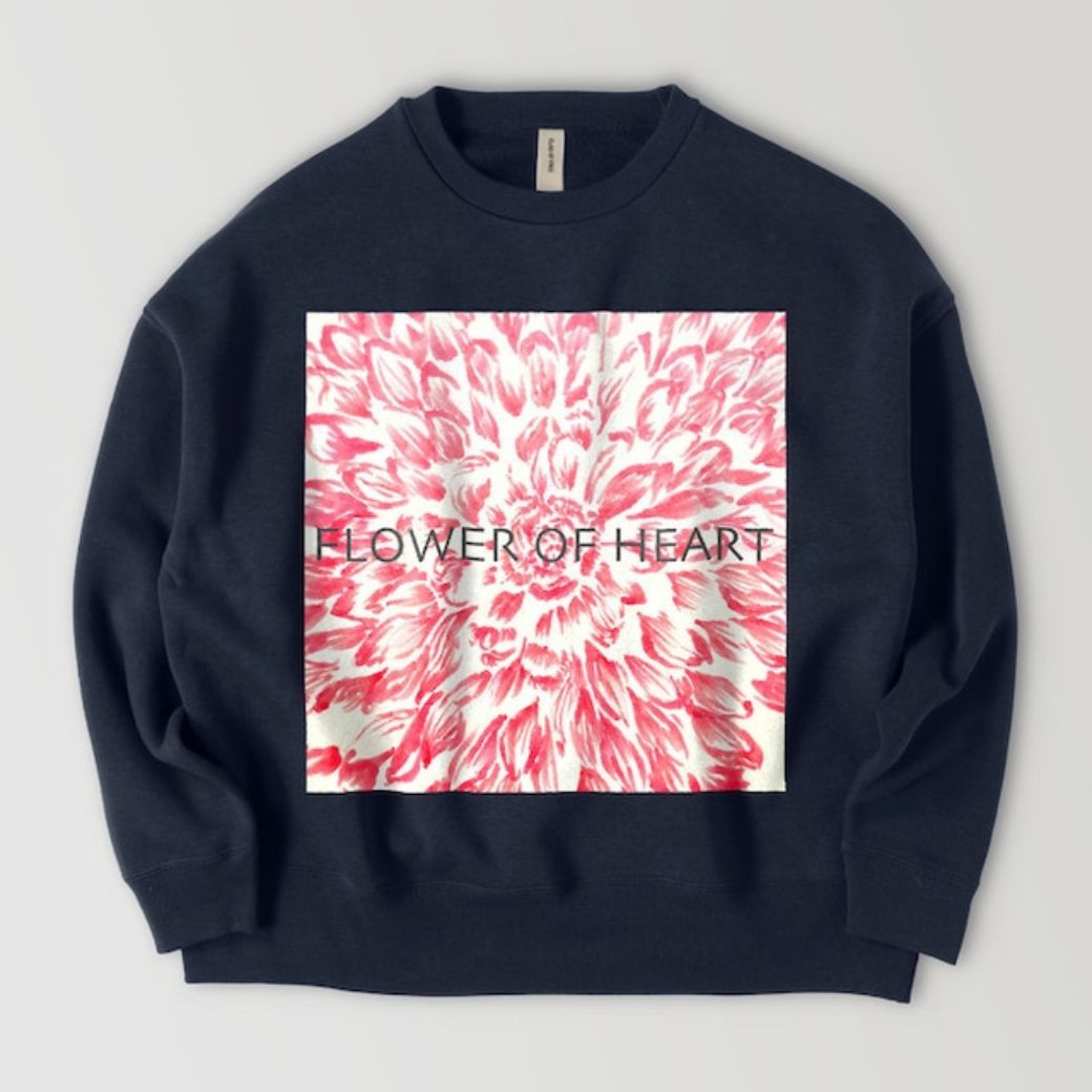 FLOWER OF HEART　Tシャツ&スウェットのグッズ販売開始