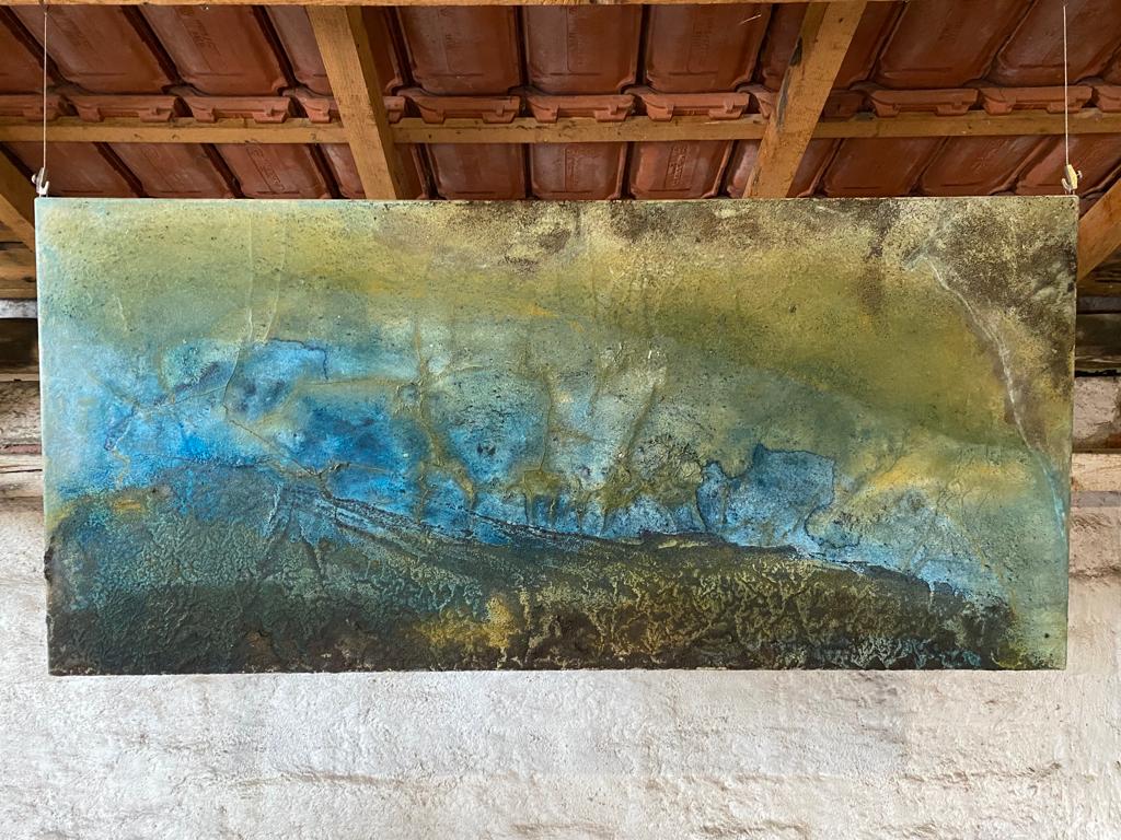 bei der Ausstellung in der ZG in Oberachern