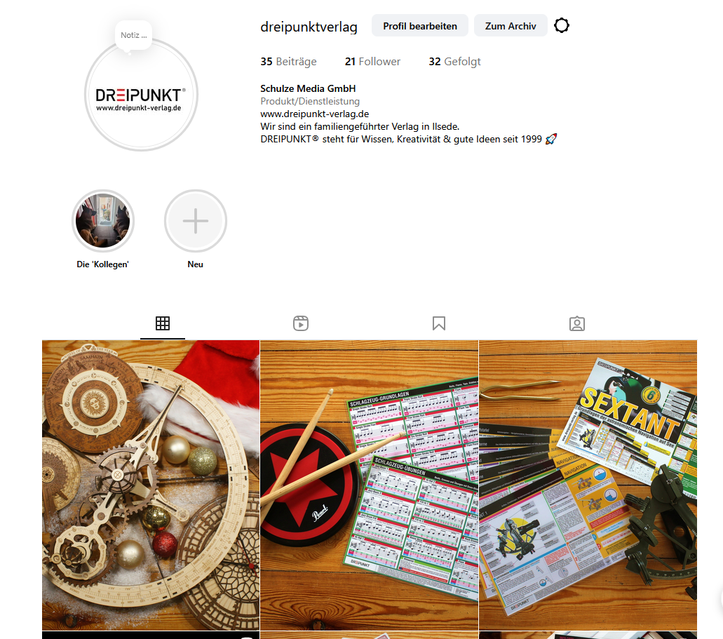 Einblicke ins Büro - Wir sind nun bei Instagram!