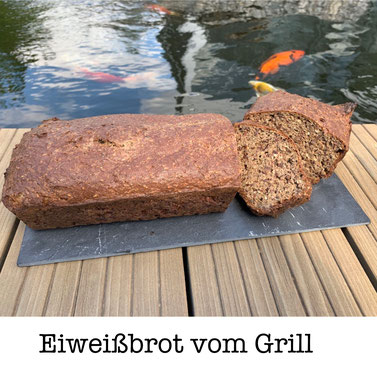 Eiweißbrot vom Grill