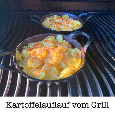 Kartoffelauflauf vom Grill