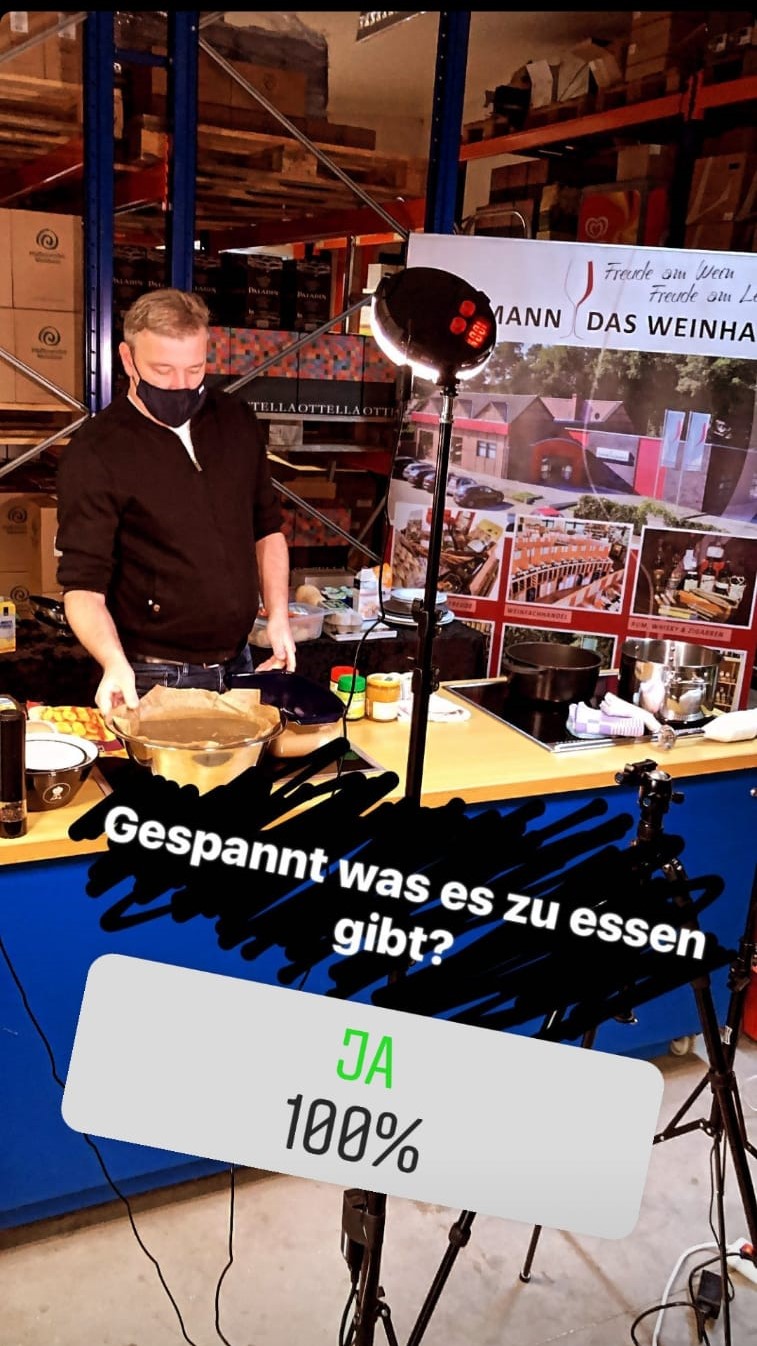 Die Rezepte und das Video zu Dinner for Wine 2021 @ home