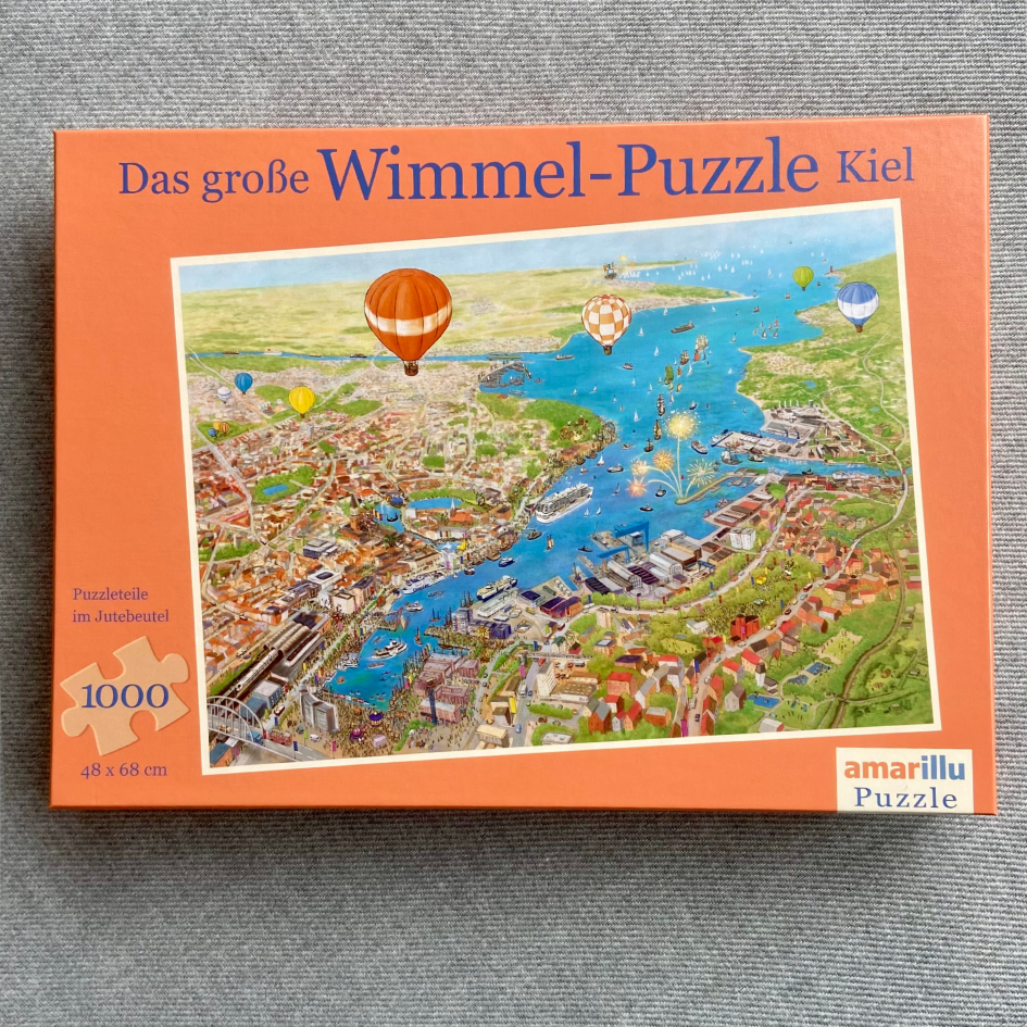 Das große Wimmel-Puzzle Kiel, © Wolfgang Slawski, www.amarillu.de