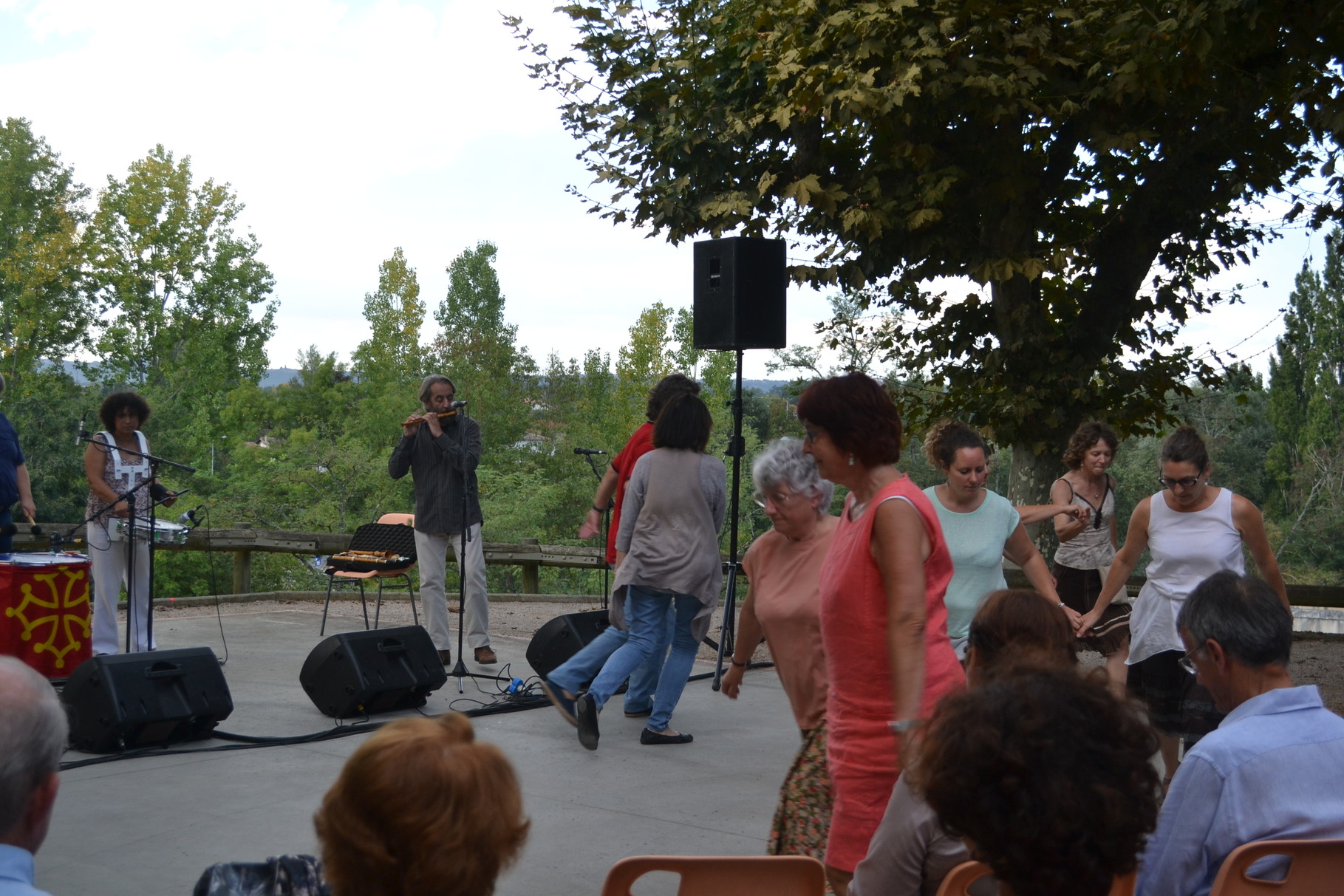 Jackie et Jean-Michel OGIER, Robert BLANC, Franck FERRERO-Châteaux Chantants Castelmayran 20/09/2014-crédit photo A. GUINVARCH