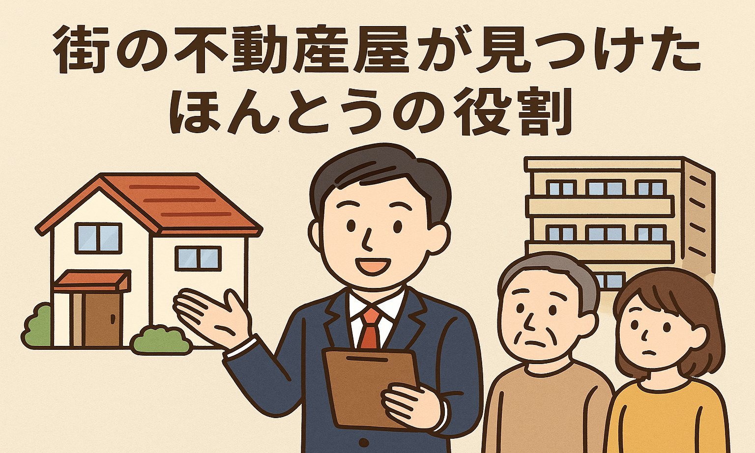 街の不動産屋が見つけたほんとうの役割