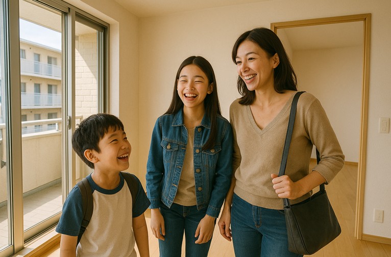 紹介から始まった、親子の新しい住まい探し　Ａさんのケース