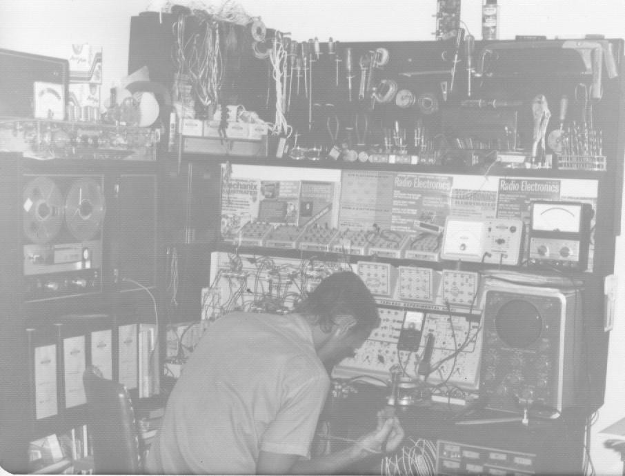 Laboratoire année 1976 mon deuxième labo / Laboratory year 1976 my second lab