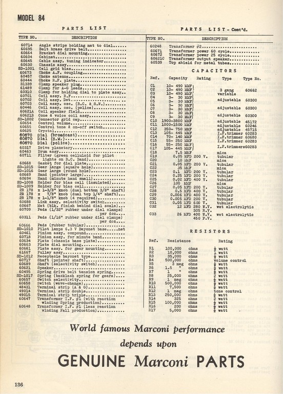 Marconi model 84 page 136 le 21 mai 2012