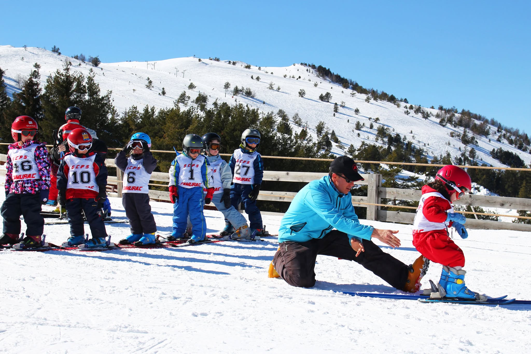 cours de ski camurac