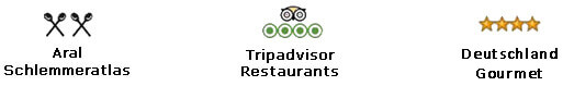Restaurant Auszeichnungen und Sterne von Restaurantführern