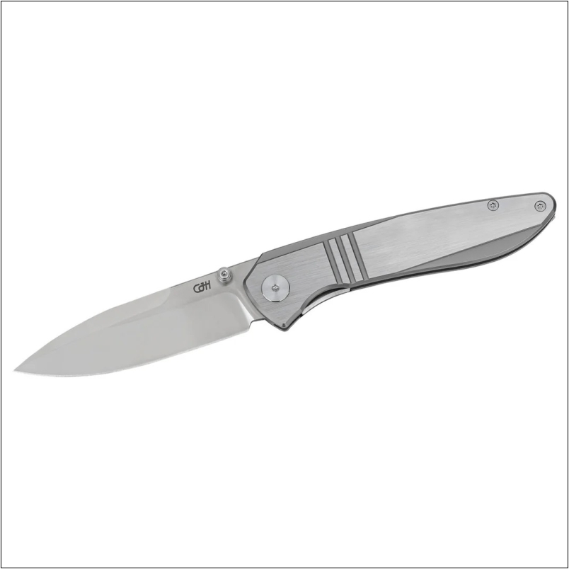 CJH Einhandmesser Edelstahl