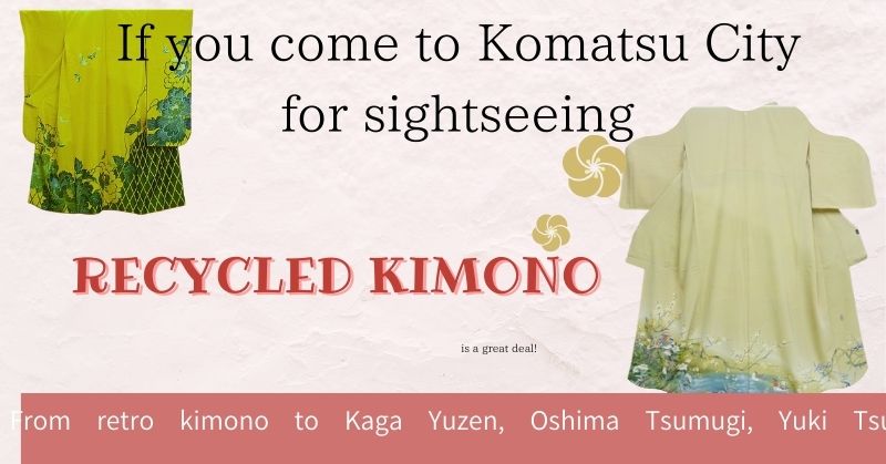 Let's go sightseeing wearing a rental kimono