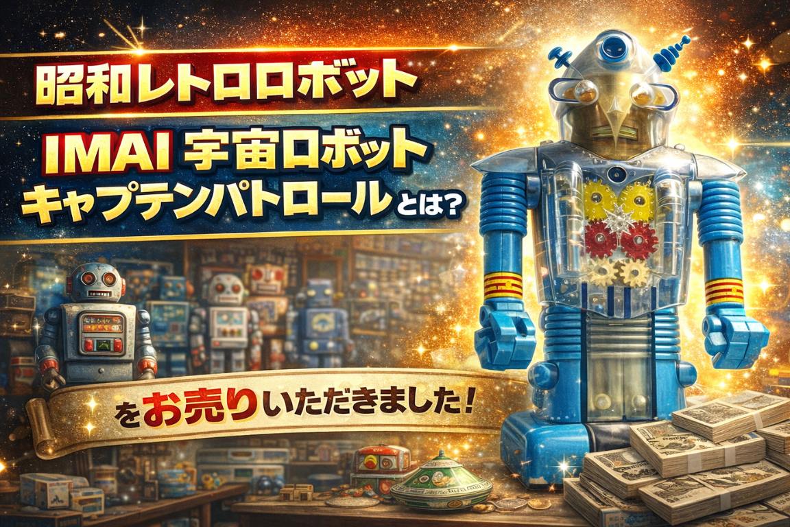 🚀🤖 昭和レトロロボット高価買取中‼️ 古いおもちゃやゲームの買取致します　LINEから簡単にお申込　店頭・出張・宅配買取で全国ご対応🤖🚀