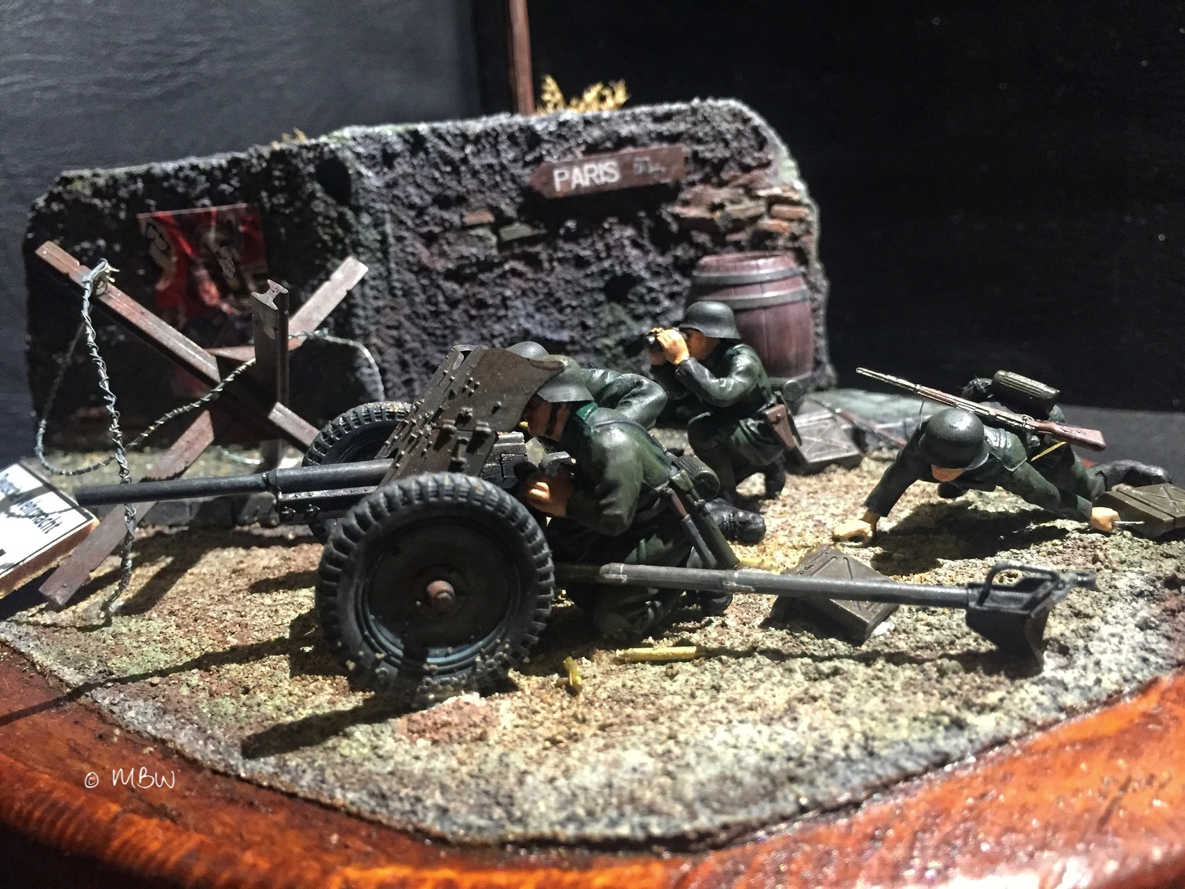 Diorama PAK - 1:35