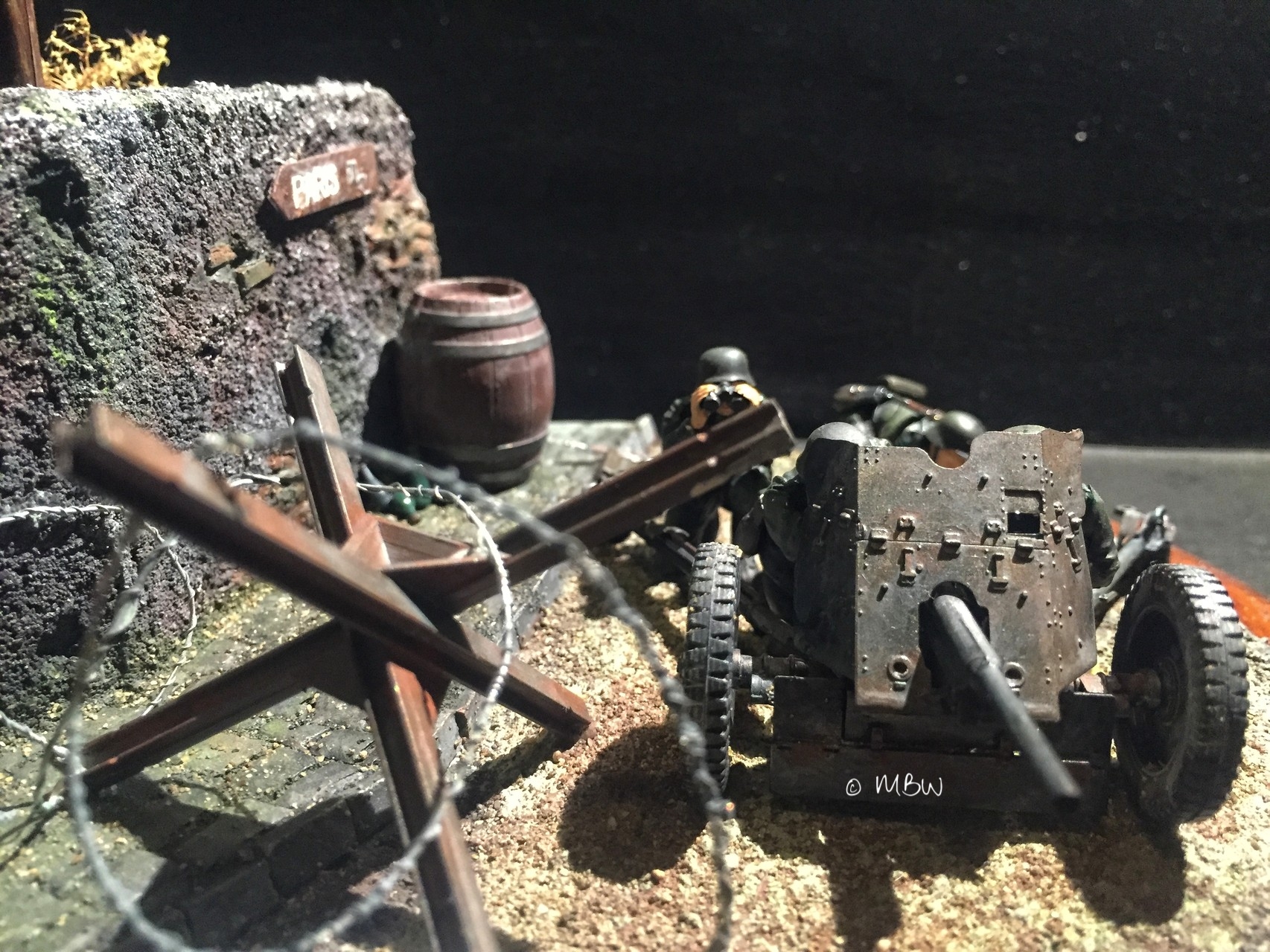 Diorama PAK - 1:35