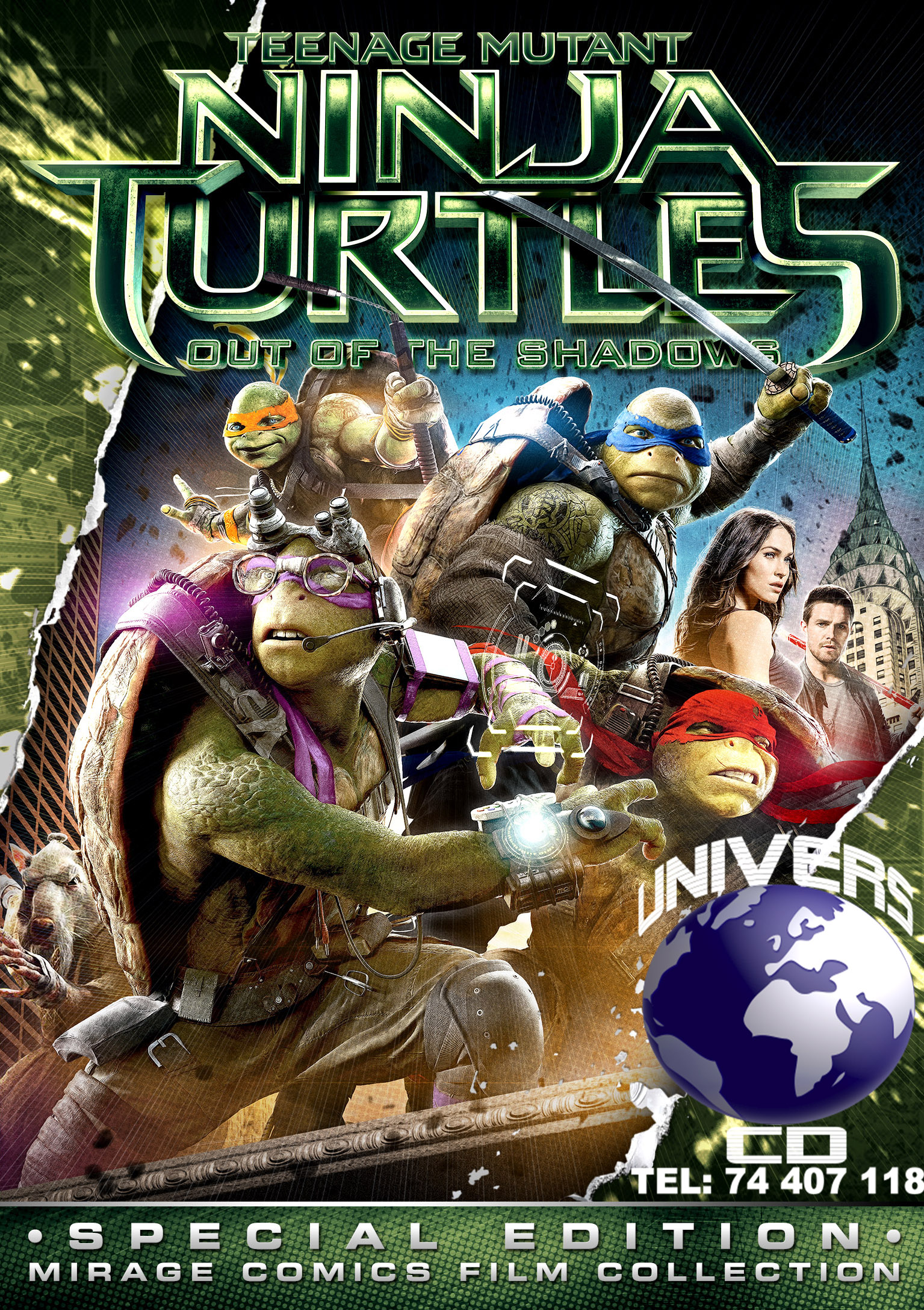 Teenage mutant ninja turtles out of the shadows купить ключ стим фото 24