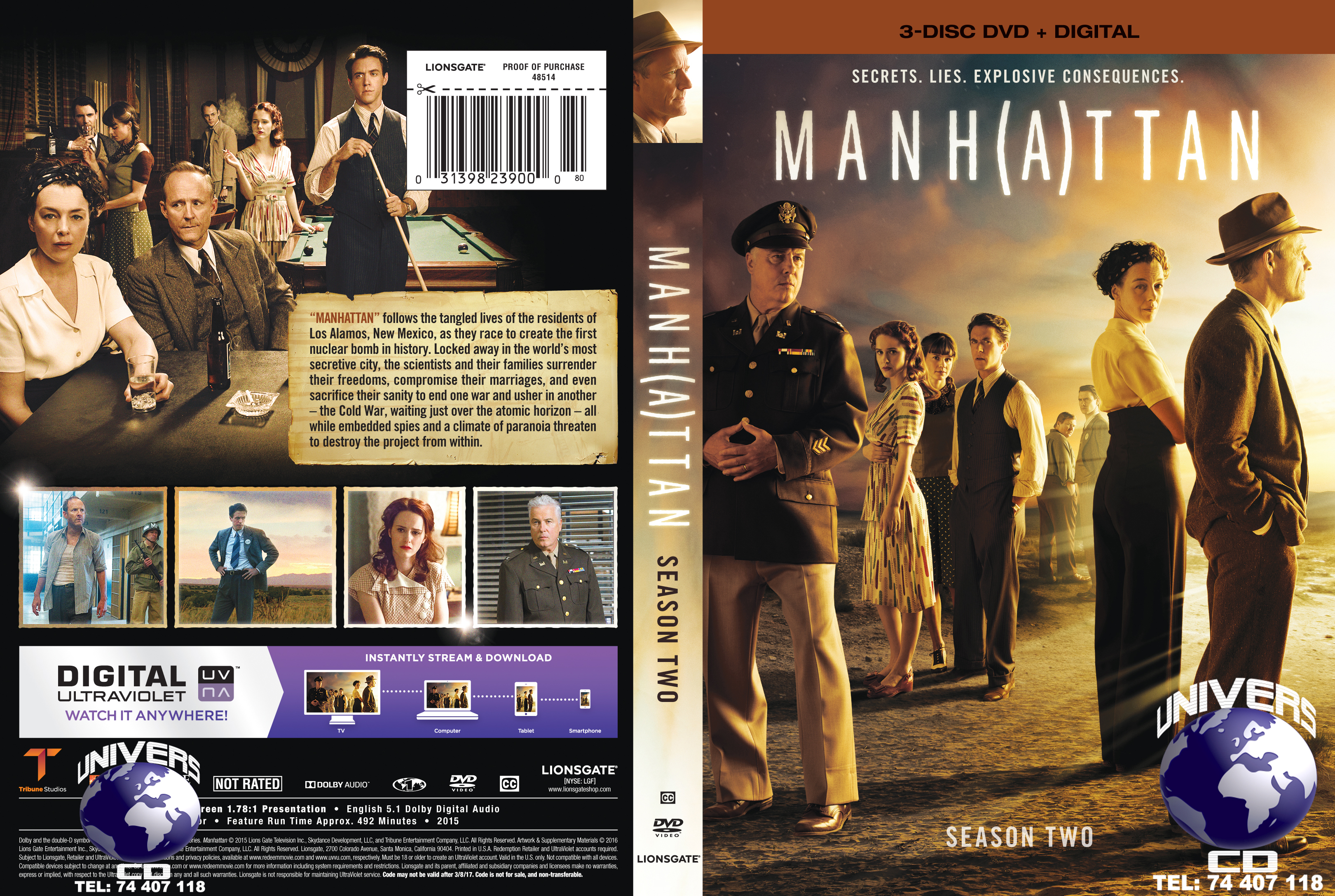 Manhattan  Saison 2