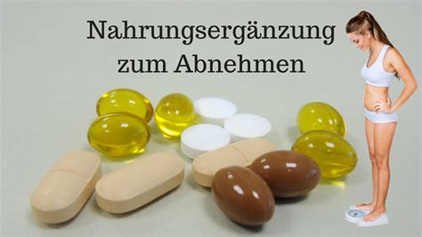 Supplements zum Abnehmen